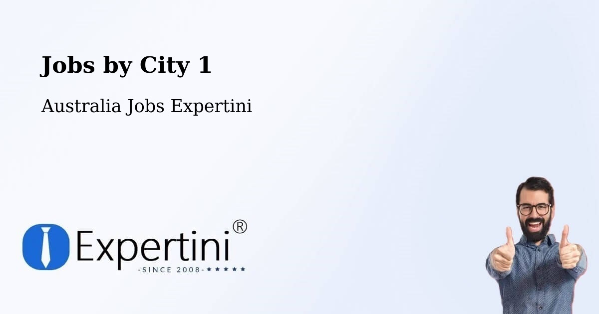 City Jobs in Australia - Expertini